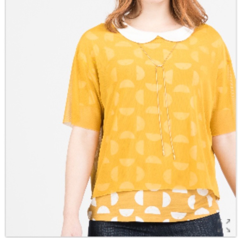 Agnes and Dora mesh pullover